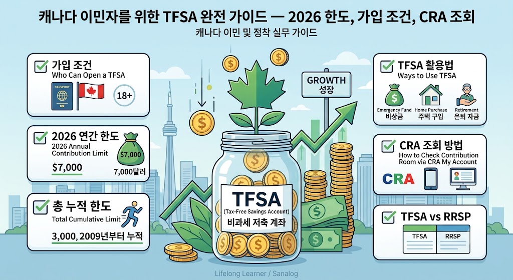 캐나다 이민자를 위한 TFSA 완전 가이드