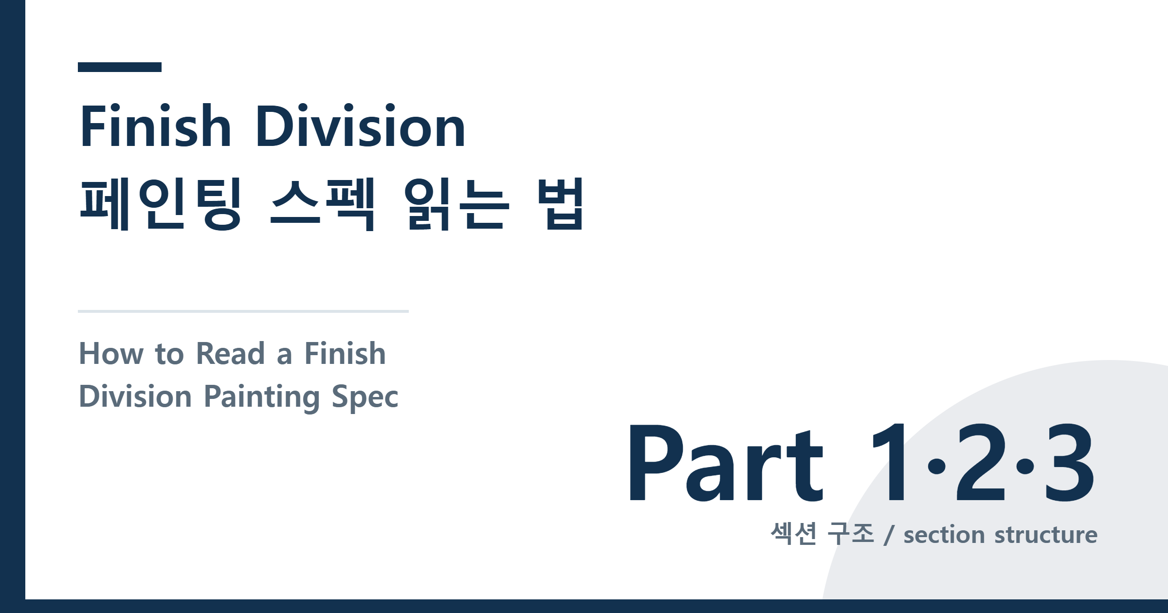 How to Read a Finish Division Painting Spec — A BC Field Guide
